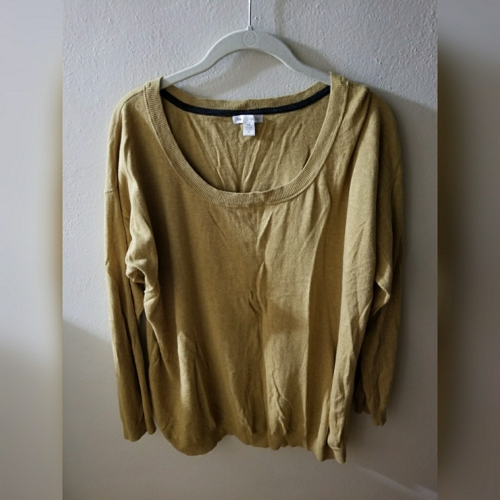 Silk blend crew neck sweater 💖